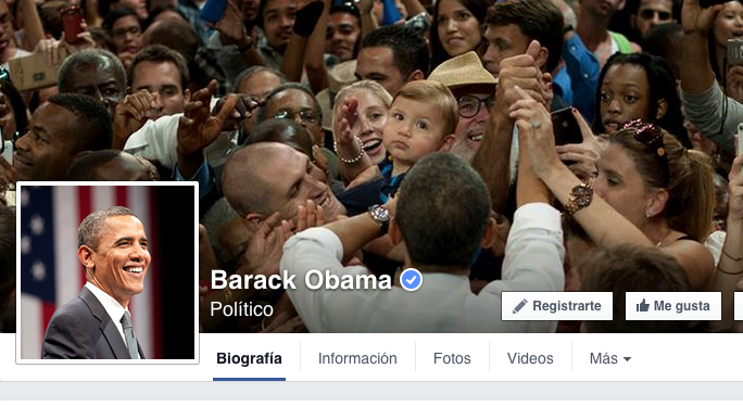 Barack Obama abre su perfil en Facebook