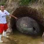 Descubren caparazón gigante en Argentina