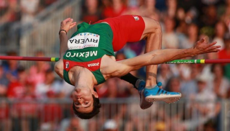 Édgar Rivera califica a JO con récord en salto de altura