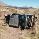 Accidente en carretera Agua Prieta – Naco