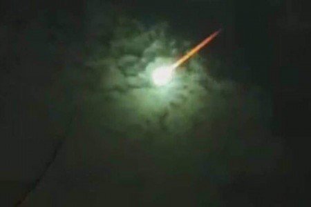 Cae meteorito en Puebla
