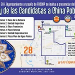 Rally de candidatas a China Poblana 2016 – 2017 www.apsonfm.com