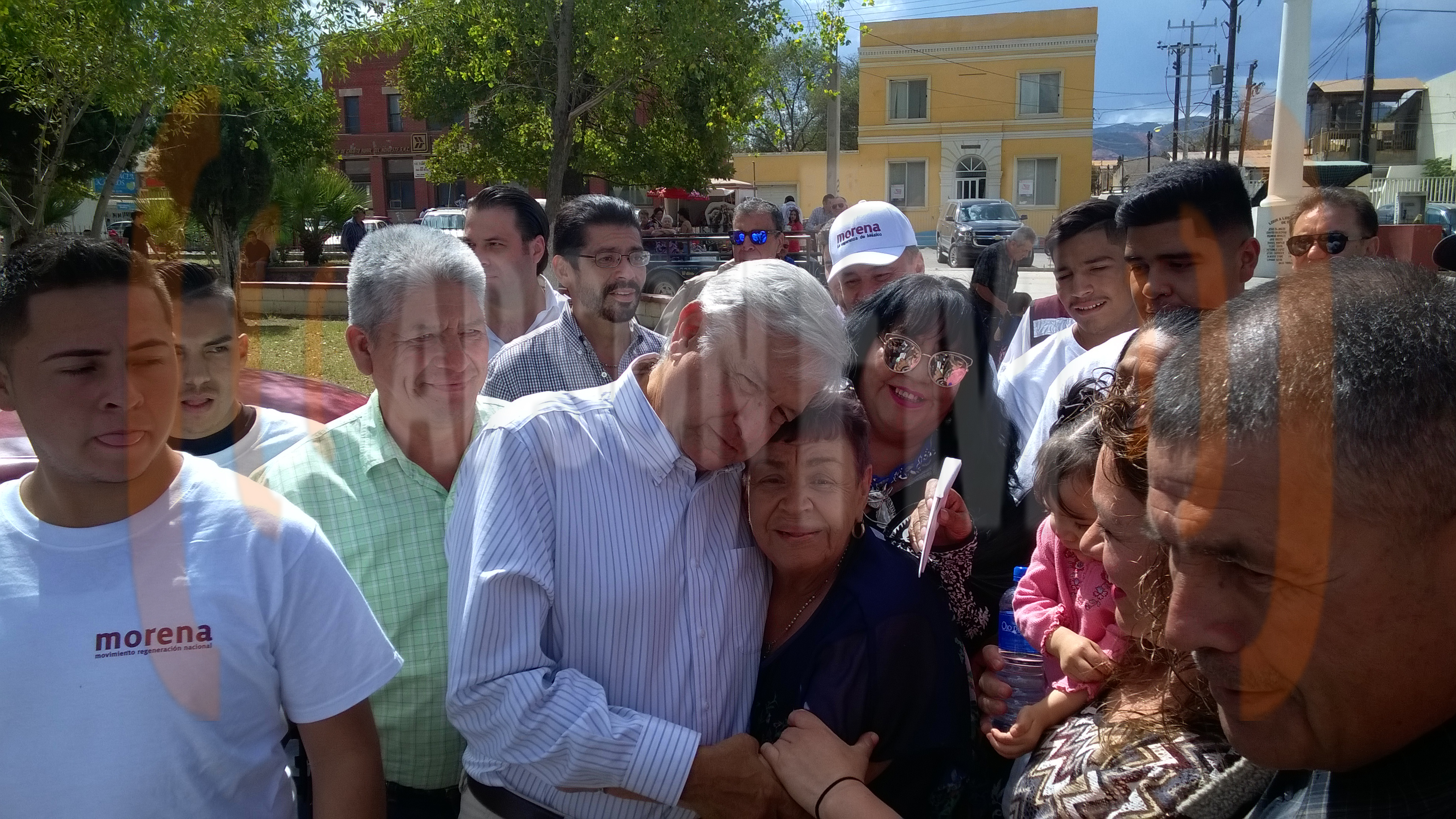 Lic. Andrés Manuel López Obrador en Cananea, Sonora