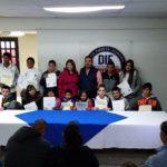 ENTREGA DE BECAS EDUCATIVAS A ESTUDIANTES DE PRIMARIA Y SECUNDARIA EN DIF MUNICIPAL.