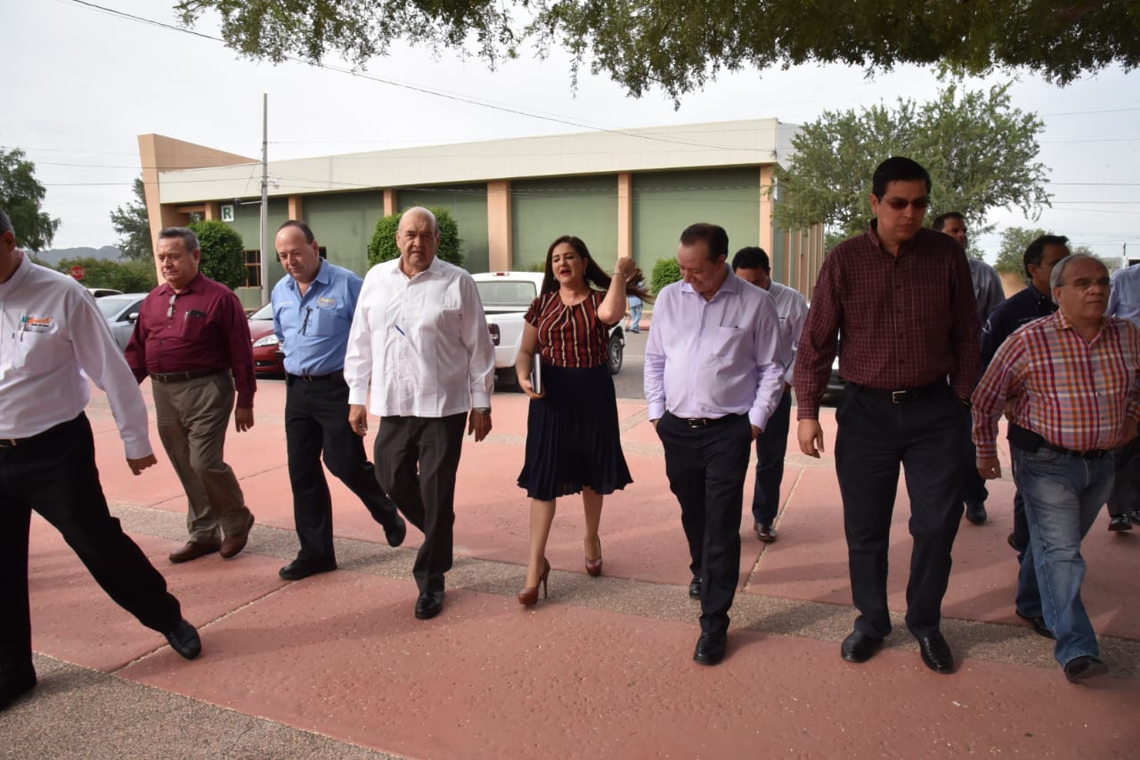 Establece alcaldesa Celida López vínculos de colaboración con empresas del Parque Industrial en Hermosillo.